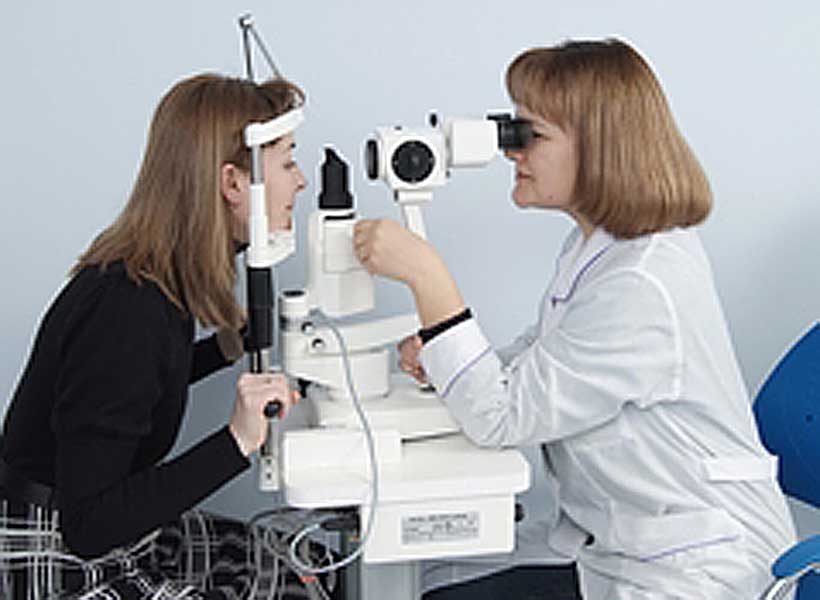 проверка зрения у офтальмолога в МОскве